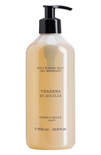 Нежное жидкое мыло для рук и тела verbena di sicilia (500ml) CERERIA MOLLA 1899, арт. 8424405007891