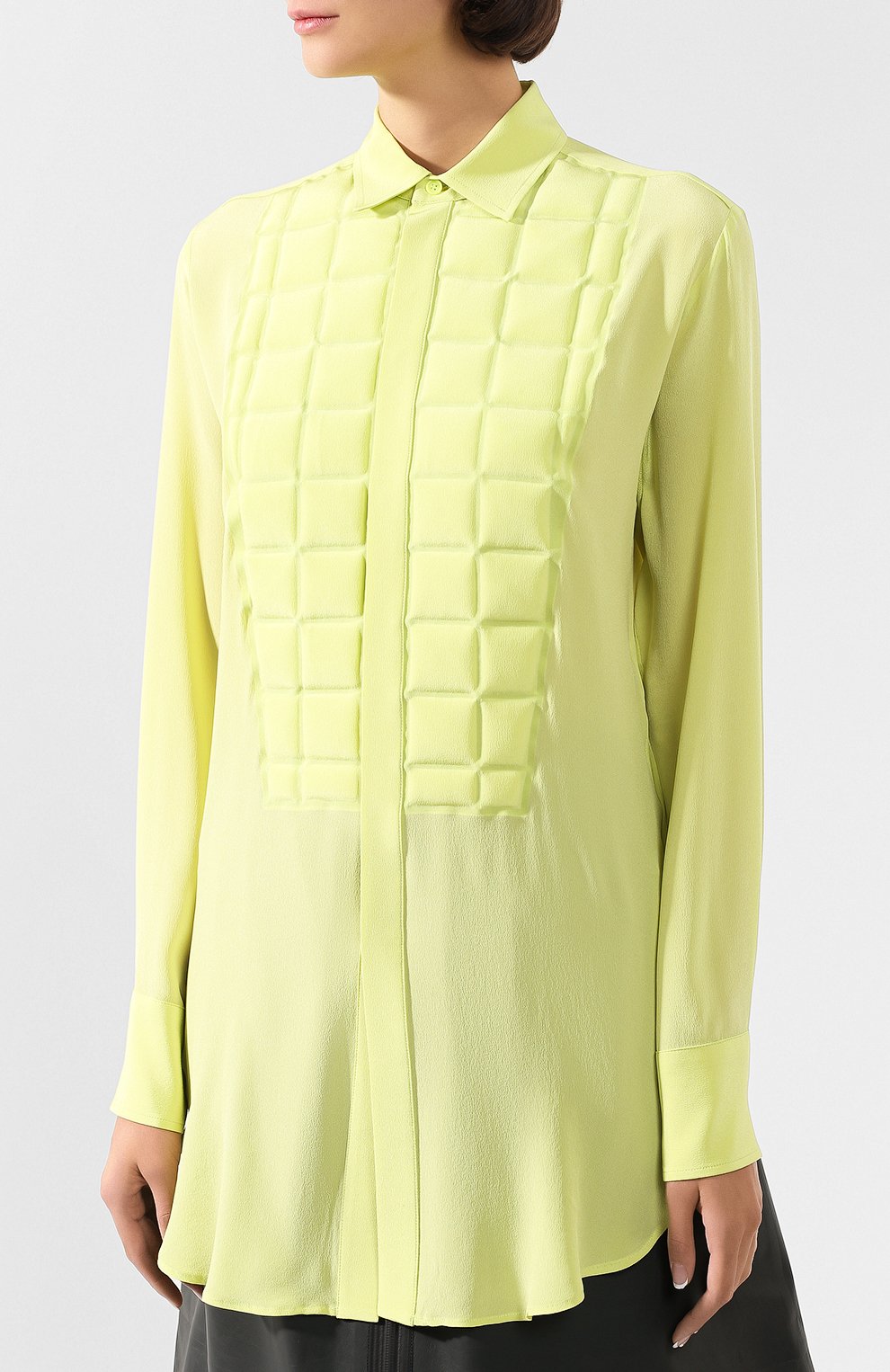 Шелковая рубашка BOTTEGA VENETA, арт. 589625/VKME0, фото 3