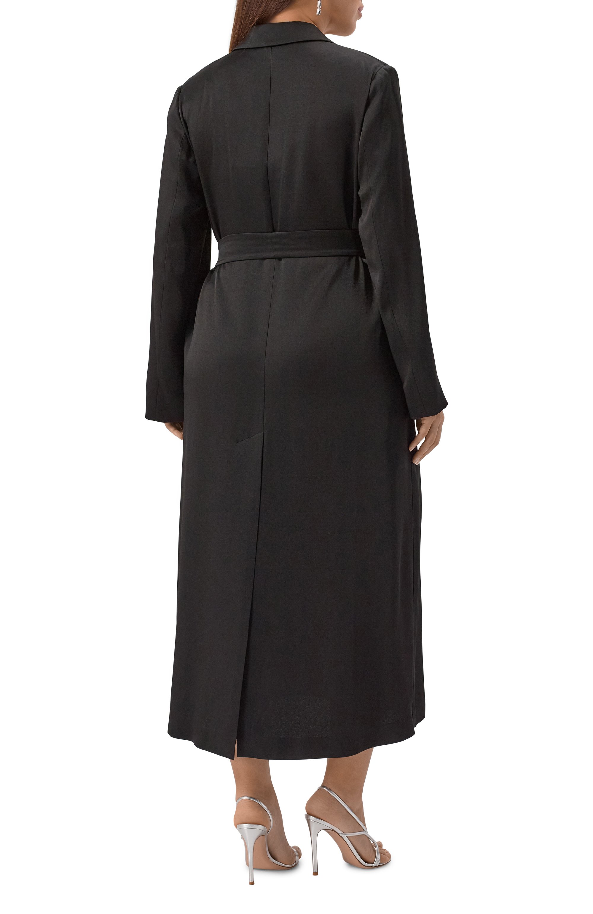 Атласное платье MAX MARA STUDIO, арт. GISELDA, фото 4