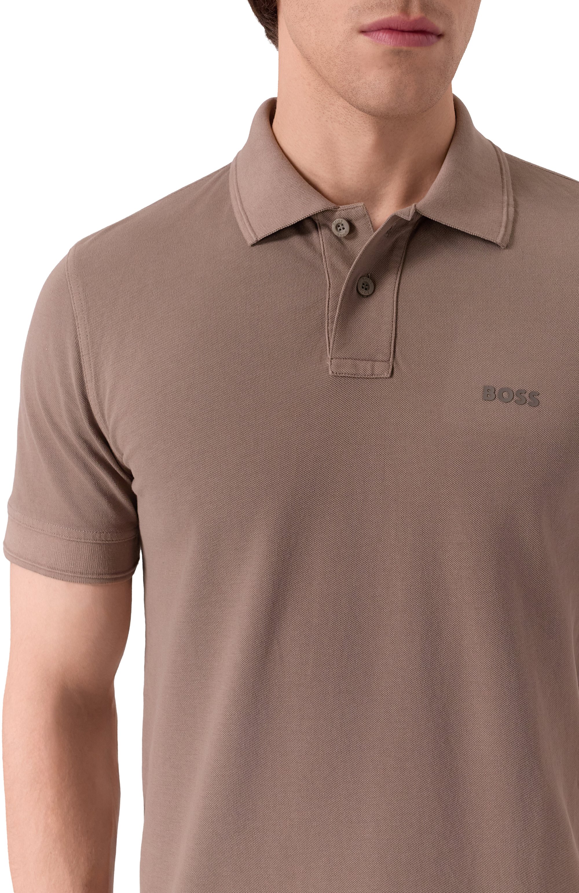 Хлопковое поло BOSS ORANGE, арт. 50507813, фото 5