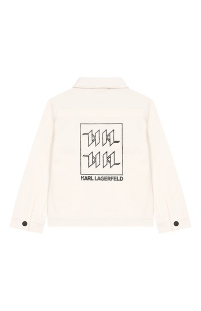 Джинсовая куртка KARL LAGERFELD KIDS, арт. Z31072, фото 2