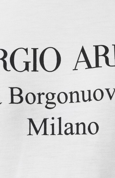 Футболка  из вискозы GIORGIO ARMANI, арт. 3GAM63/AJP4Z, фото 5