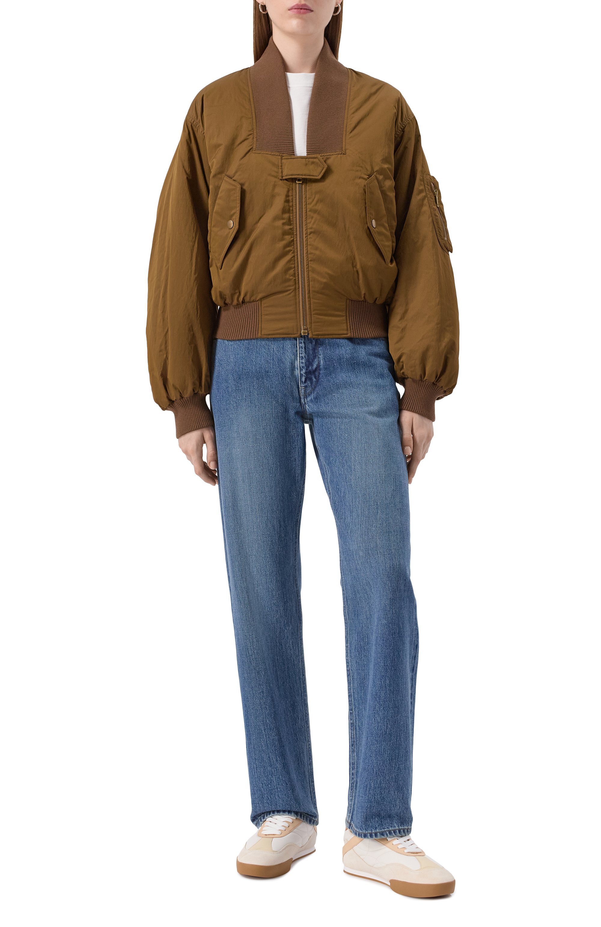 Кожаные кеды kick CHLOÉ, арт. CHC25U07ISL, фото 3