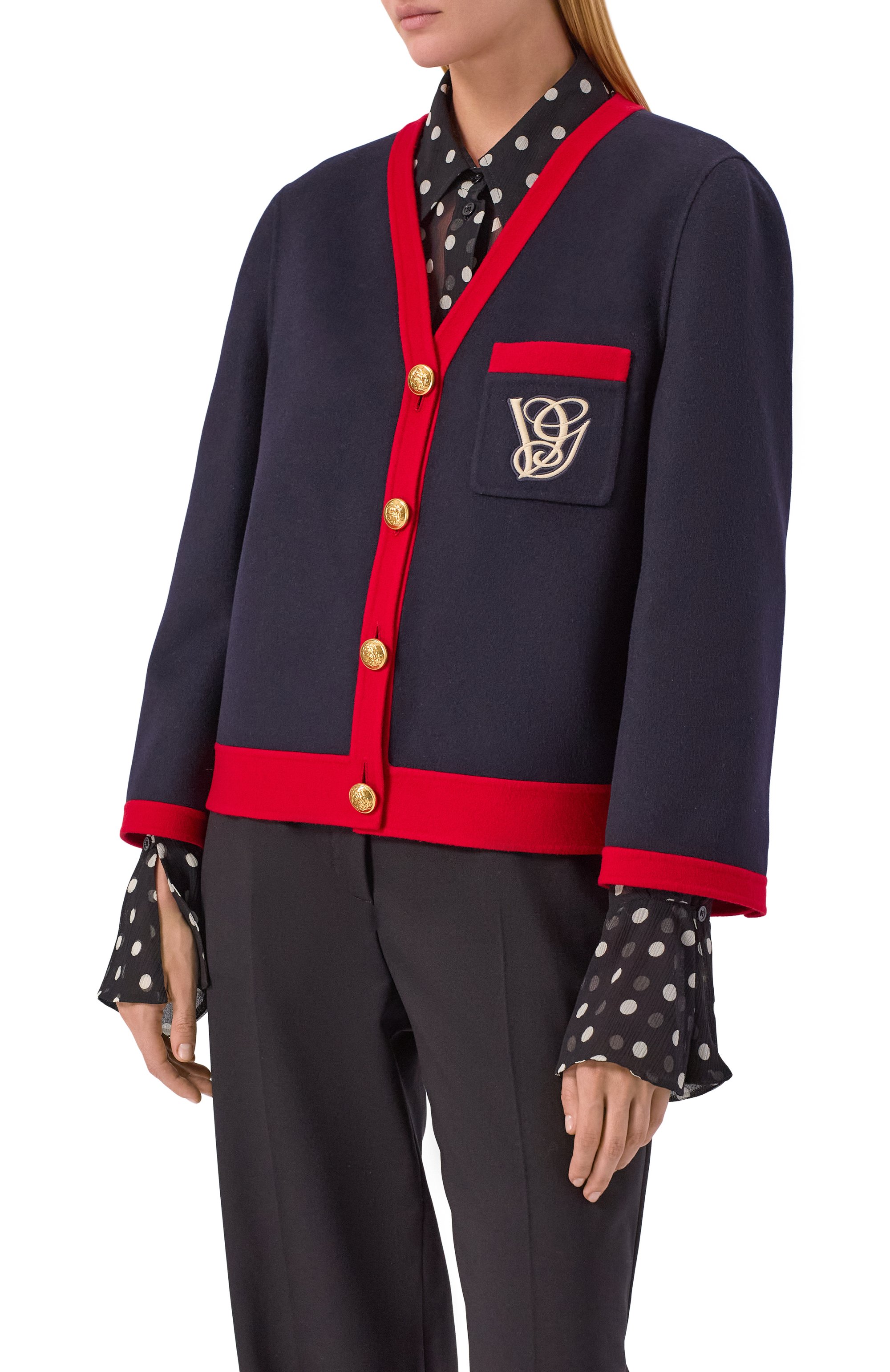 Жакет из шерсти и кашемира VALENTINO, арт. 7B3CE4L0/6JA, фото 3