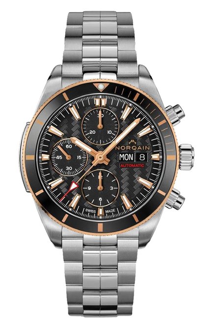 Мужские часы adventure sport chrono day/date NORQAIN бесцветного цвета, арт. N1500GA1IC/B153/150SC | Фото 1 (Региональные ограничения белый список (Axapta Mercury): Не проставлено; Нос: Не проставлено)