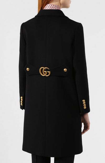 Шерстяное пальто GUCCI, арт. 494500/ZHW03, фото 4