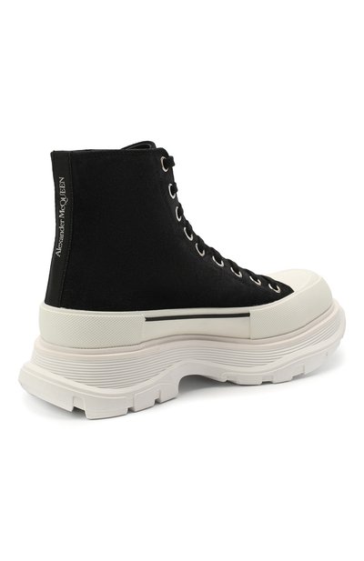 Замшевые ботинки ALEXANDER MCQUEEN, арт. 633900/WHBGU, фото 4