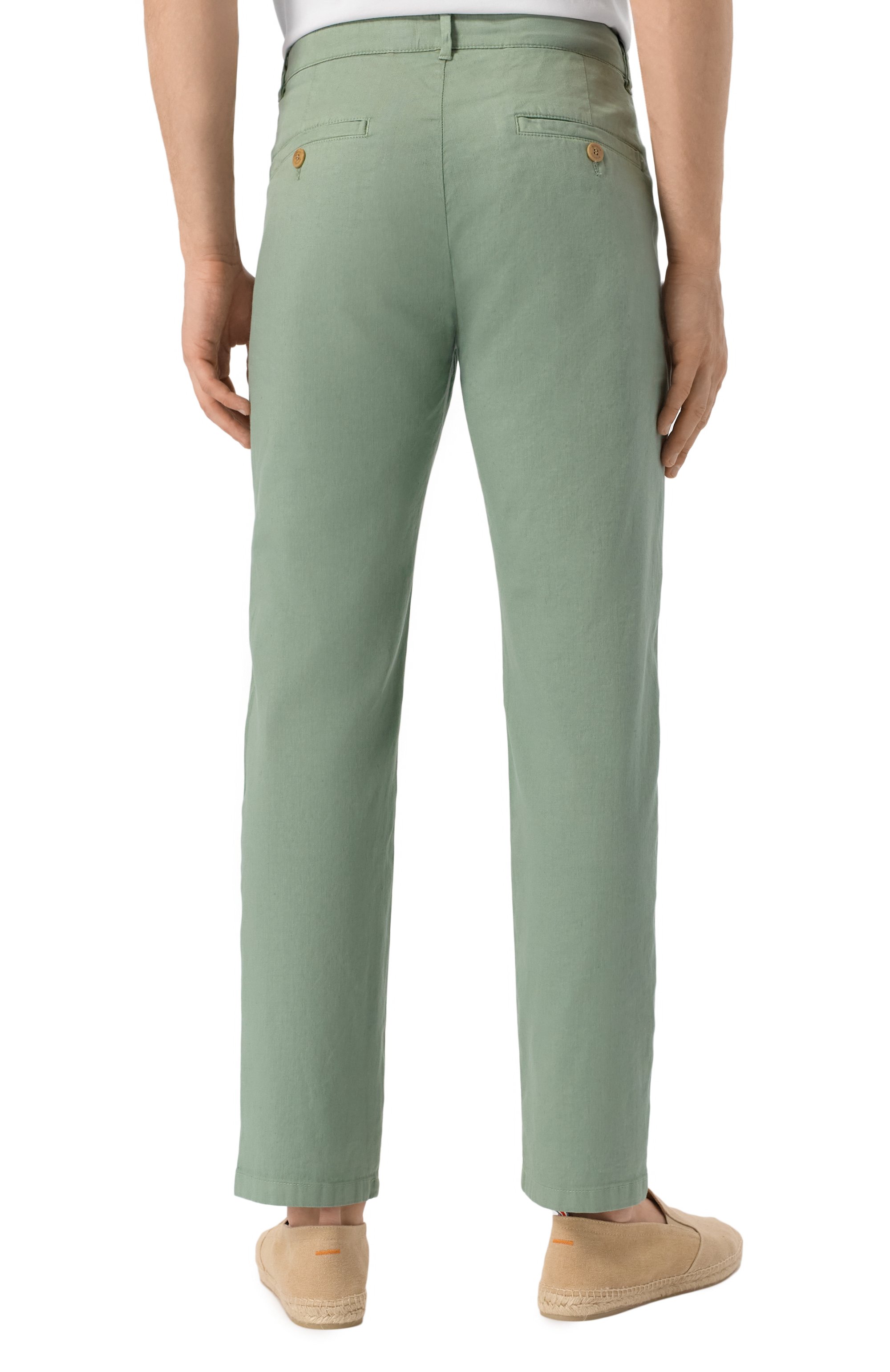 Брюки изо льна и хлопка BOGNER, арт. 18417335, фото 4