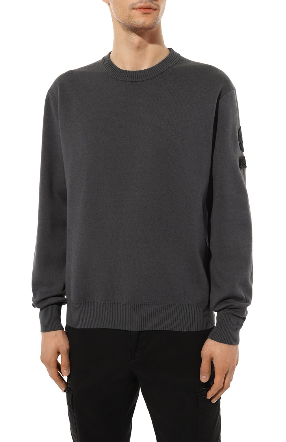 Хлопковый джемпер BOSS ORANGE, арт. 50494412, фото 3