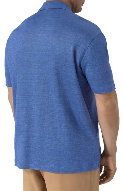 Льняное поло PAUL&SHARK, арт. 25411243/6XL, фото 4