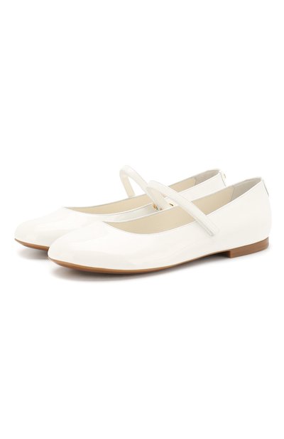Балетки из лаковой кожи DOLCE & GABBANA, арт. D10699/A1328/37-39, фото 1