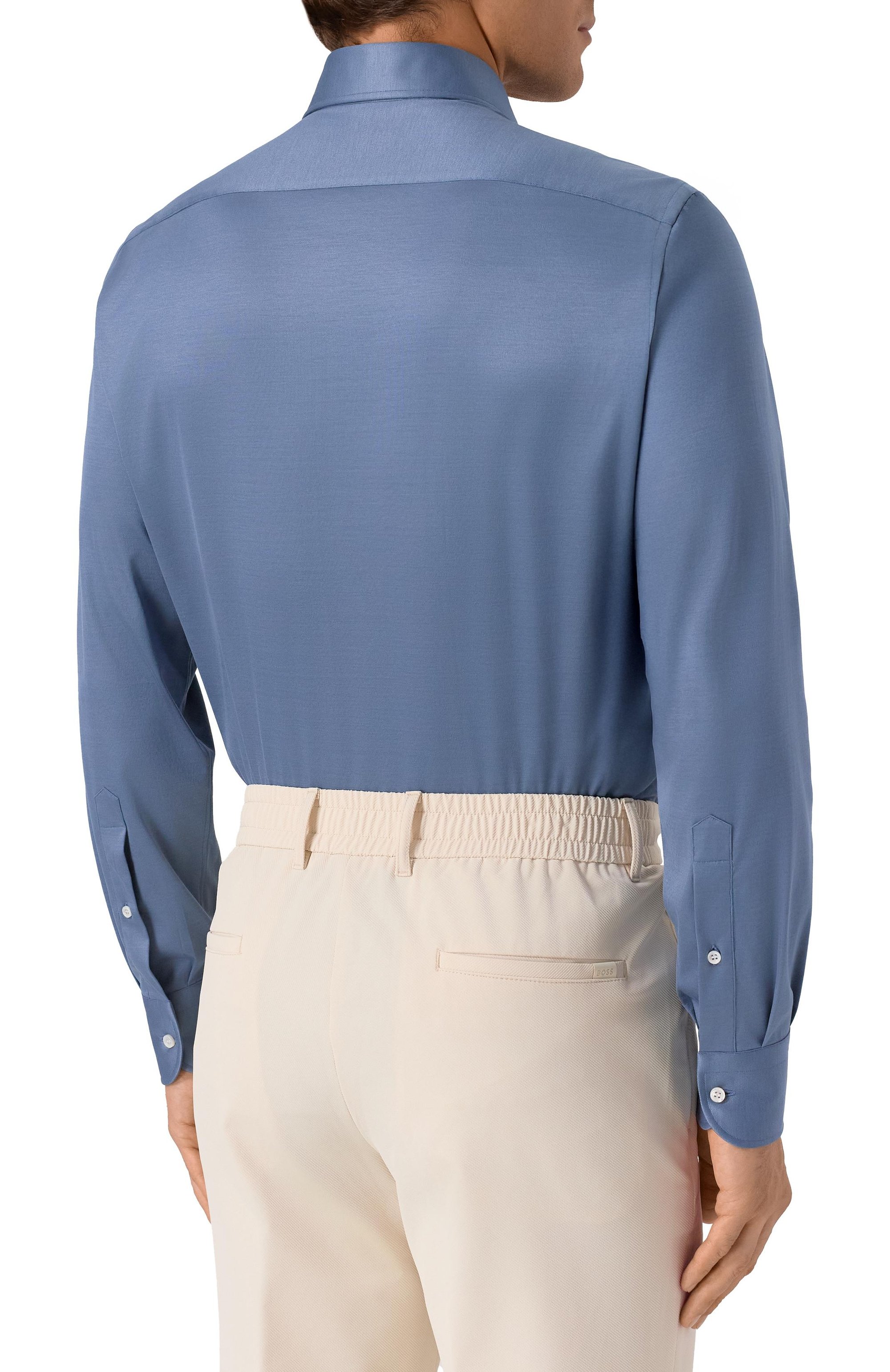 Хлопковая сорочка MVST, арт. M25.1MW.B415/1628-JERSEY (INTERL0CK), фото 4