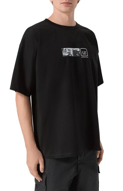 Хлопковая футболка C.P. COMPANY, арт. 20CLTS056A/006370W, фото 3