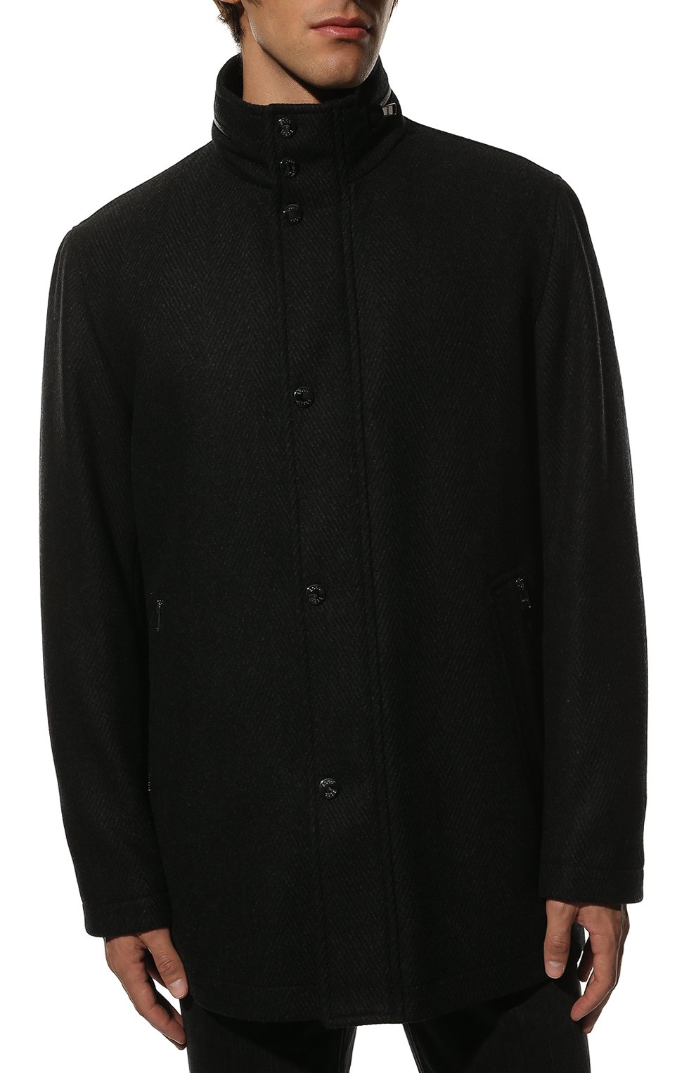 Пальто из шерсти и кашемира BOSS, арт. 50479568, фото 3