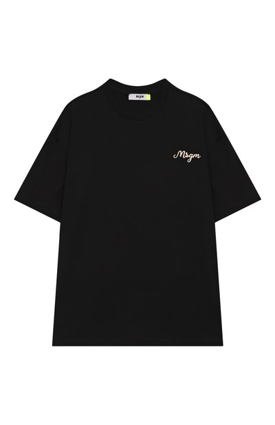 Хлопковая футболка MSGM KIDS, арт. F5MSJBTH253
