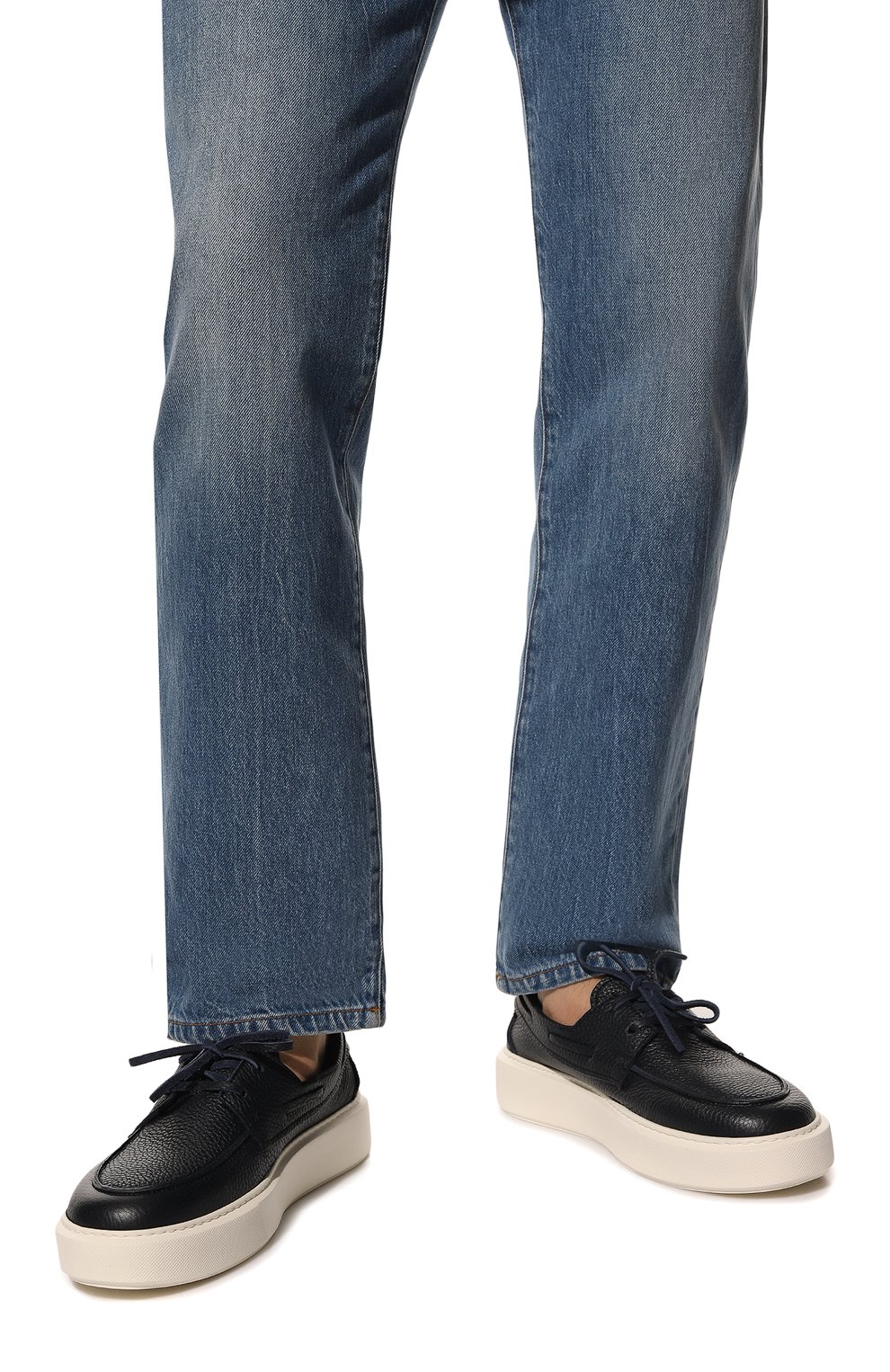 Кожаные топсайдеры H`D`S`N BARACCO, арт. GHIBLI.G.1*, фото 3