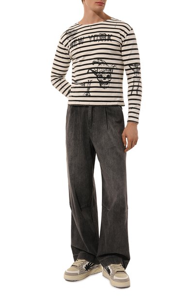 Комбинированные кеды venice PALM ANGELS, арт. PMIA101F24LEA002, фото 2