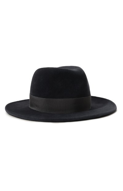 Женская шляпа fedora из велюра FETISH, арт. SF24S