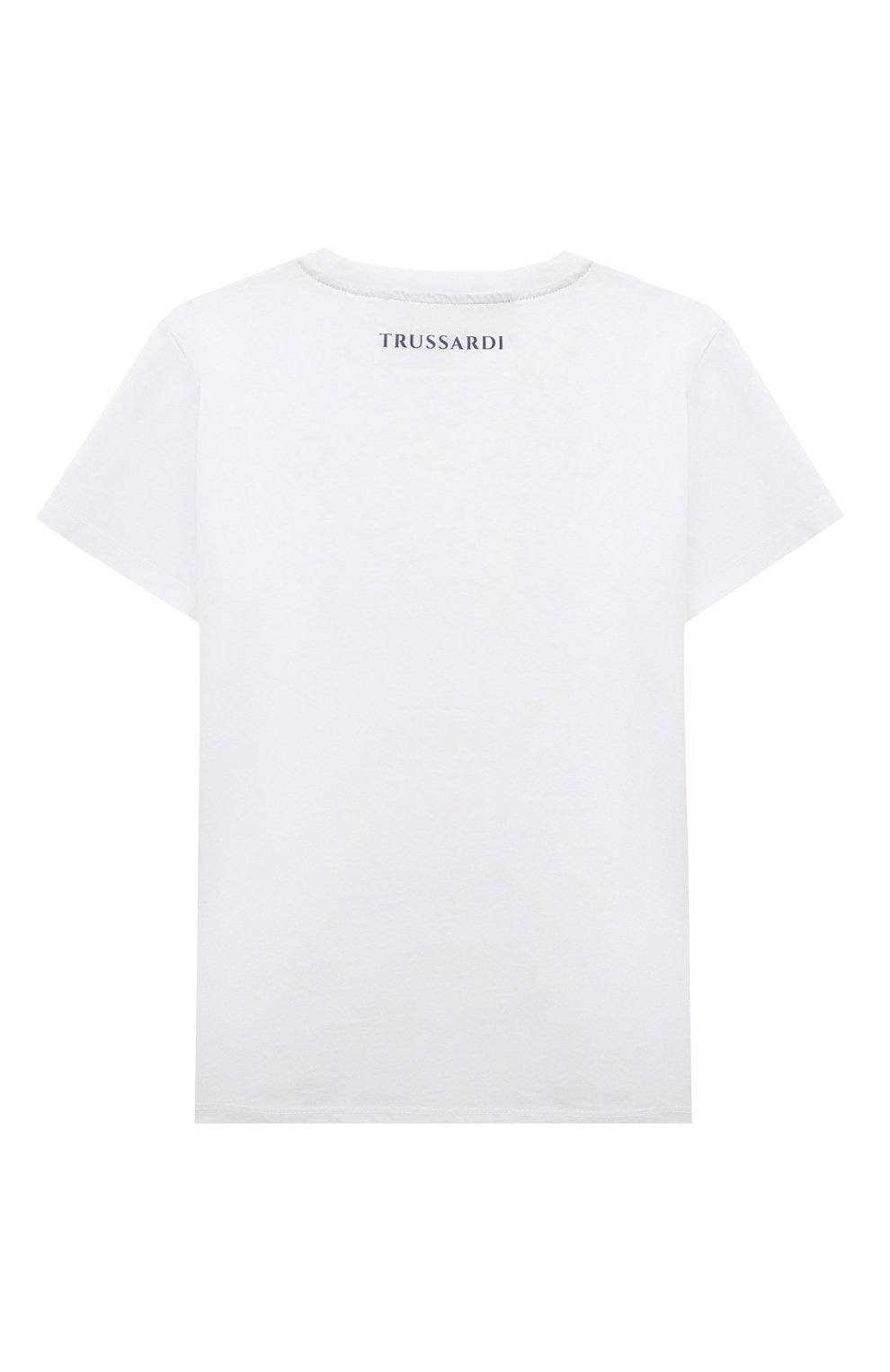Хлопковая футболка TRUSSARDI JUNIOR, арт. TBP23008TS, фото 2