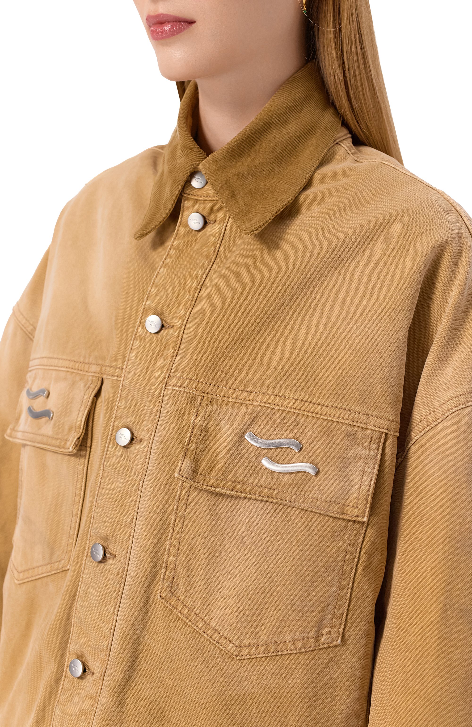 Хлопковая куртка SSHEENA, арт. 25FWJIACCA/DF25004, фото 5