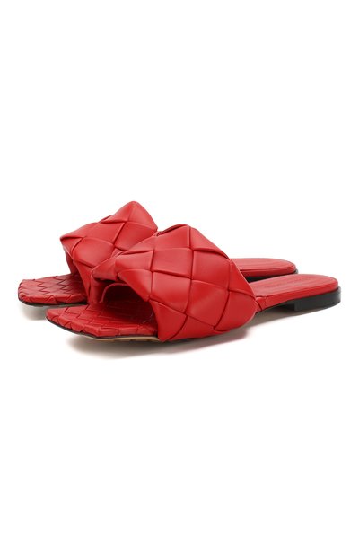 Кожаные шлепанцы BOTTEGA VENETA, арт. 608853/VBSS0, фото 1