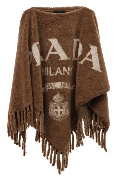 Женская шерстяное пончо PRADA, арт. 2FS040-2FK7-F045Y