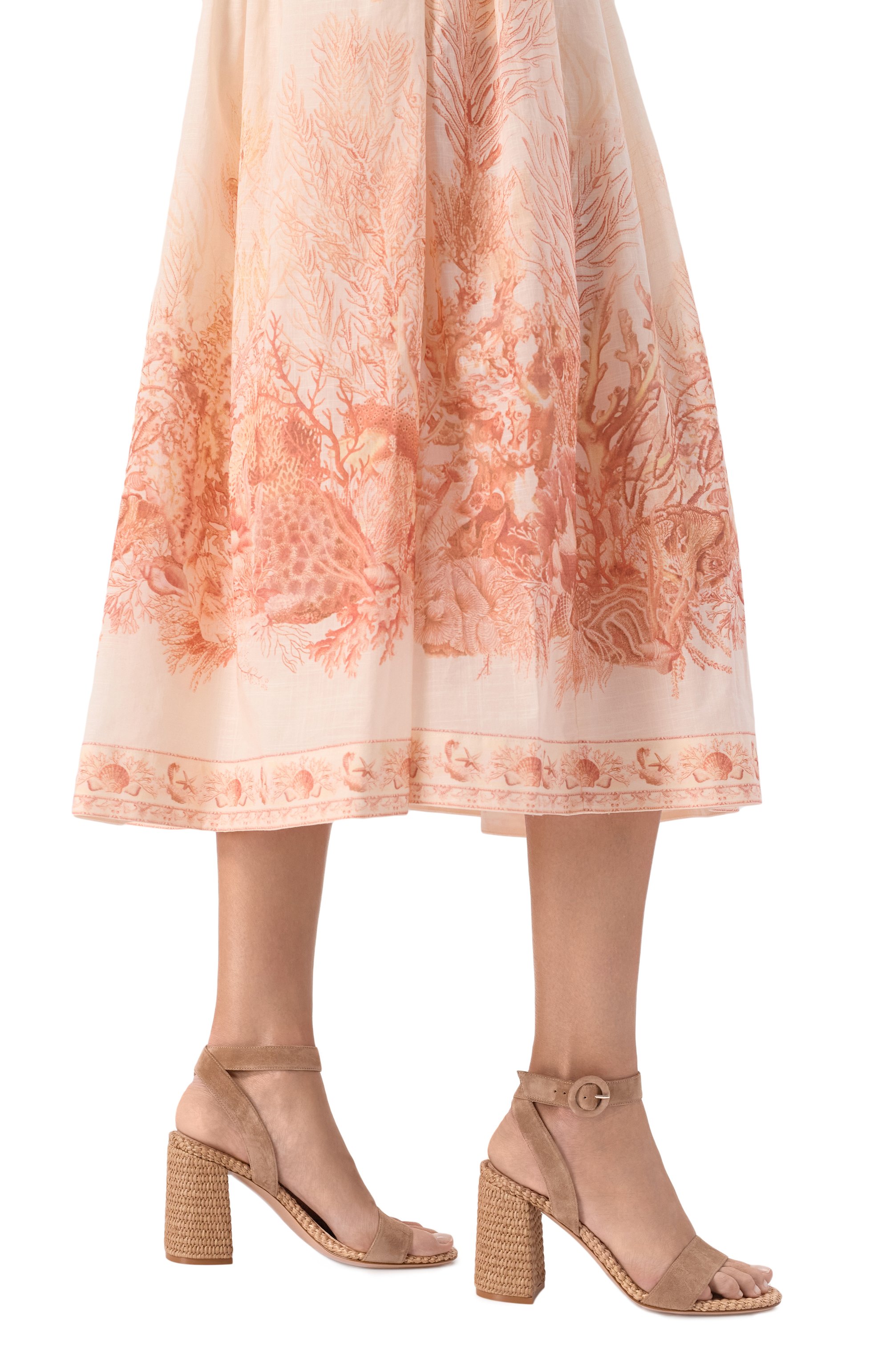 Замшевые босоножки luana GIANVITO ROSSI, арт. G32469.85RIC.CBLCMNA, фото 2