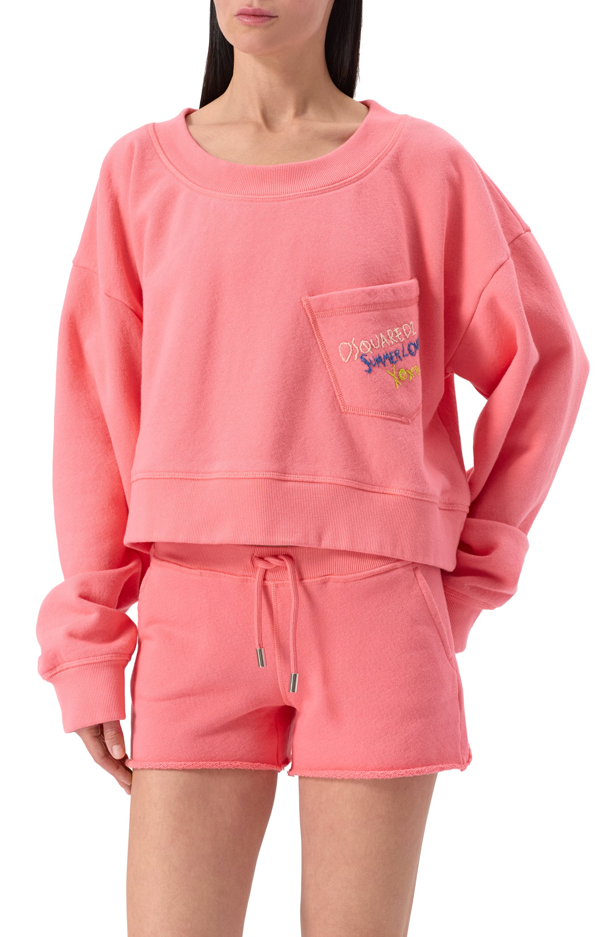 Хлопковый свитшот DSQUARED2, арт. S73GU0104/S25140, фото 3