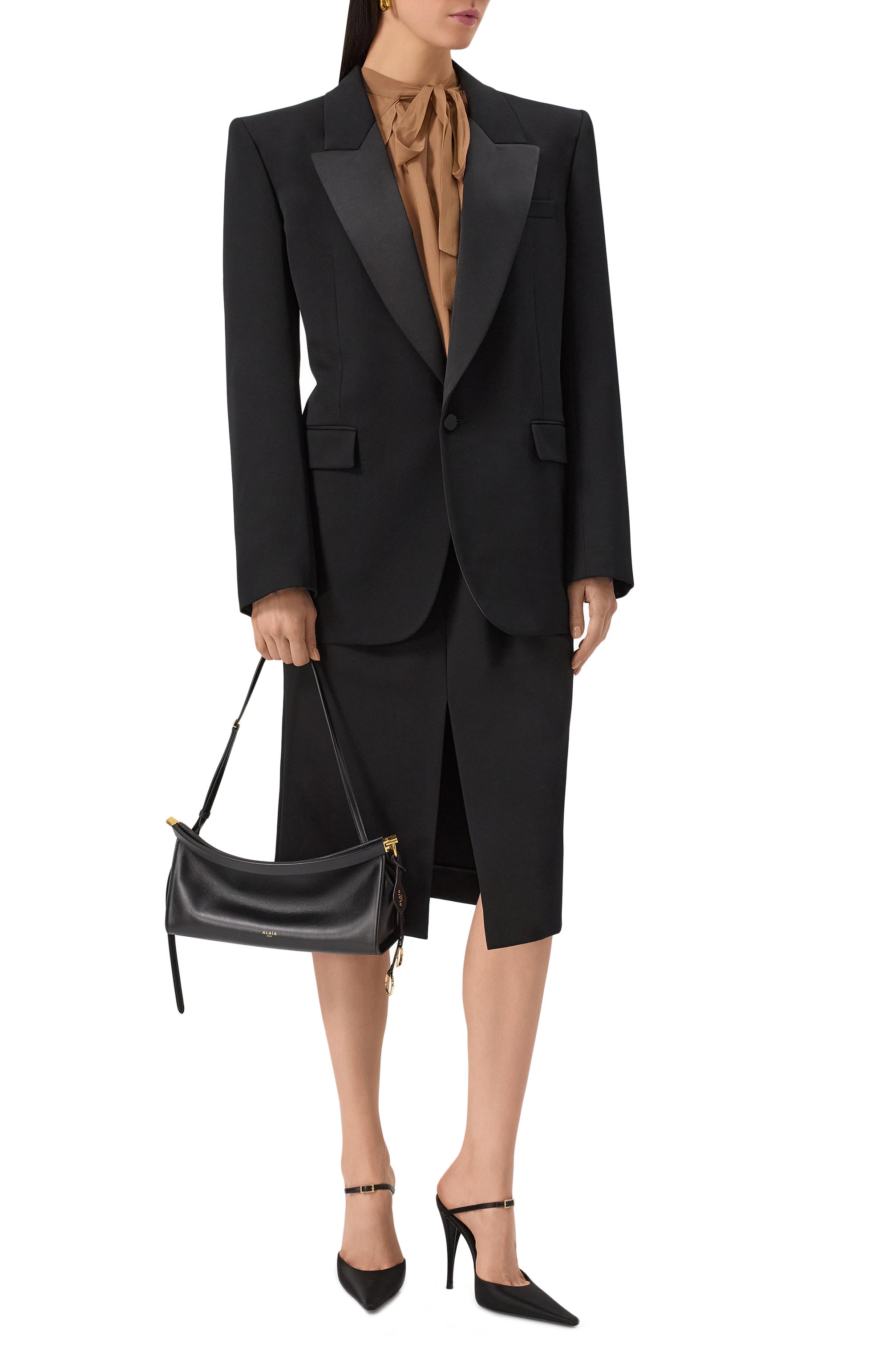 Сумка le click east-west small ALAIA, арт. AA1S01430CA332, фото 7