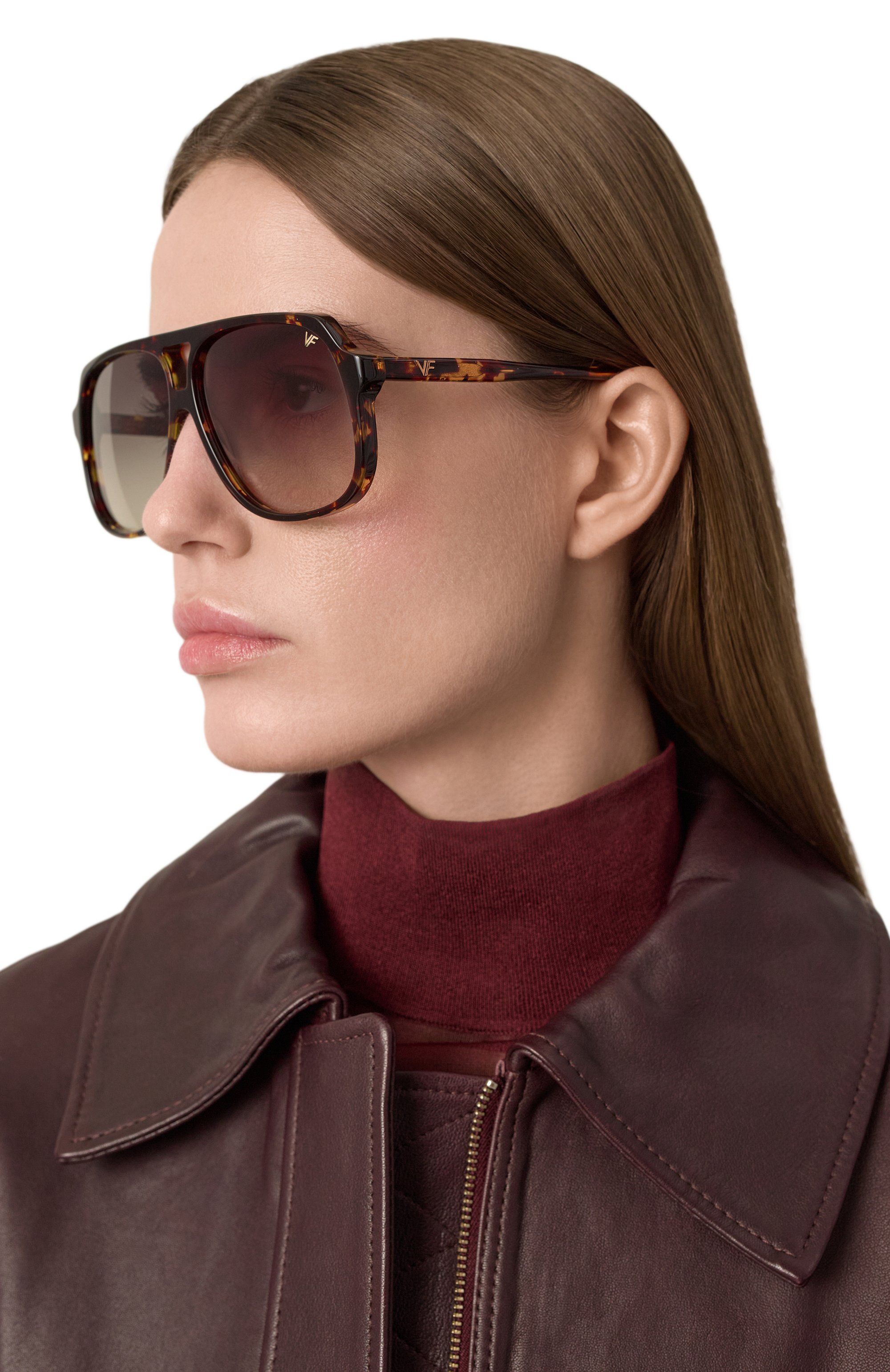 Солнцезащитные очки VINTAGE FRAMES, арт. KING SIZE BR0WN T0RT0ISE/GRAY, фото 3