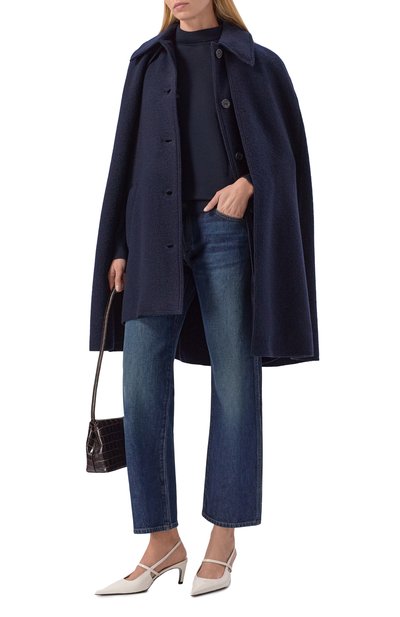 Женское шерстяной кейп TOTEME, арт. 261-WR00265-FB0549