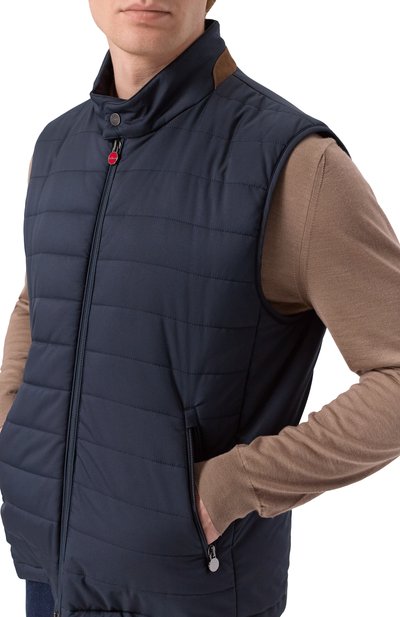 Утепленный жилет KITON, арт. UW2195V0422H02/48-60, фото 5