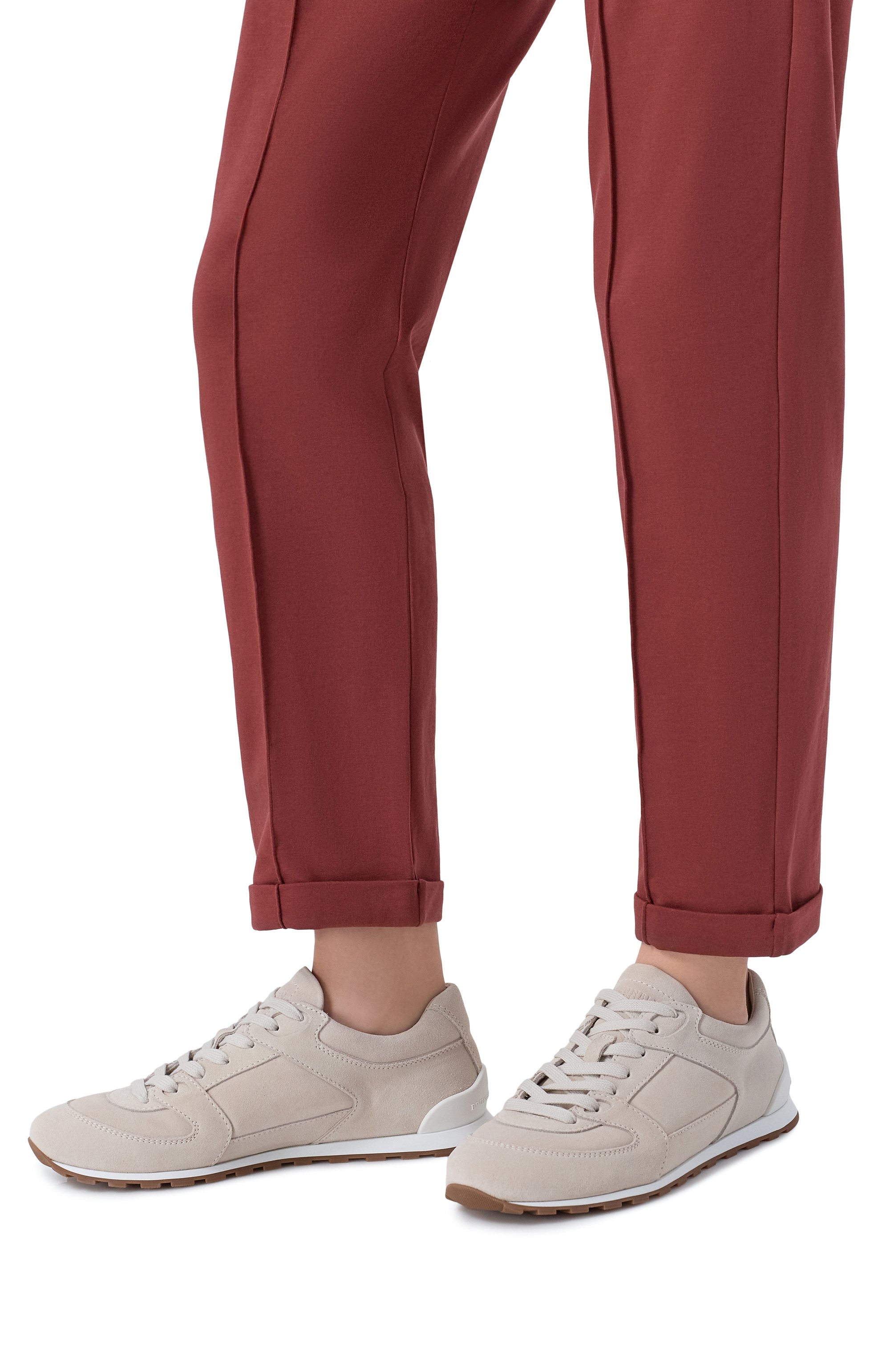 Замшевые кроссовки BRUNELLO CUCINELLI, арт. MZSFG3231, фото 2