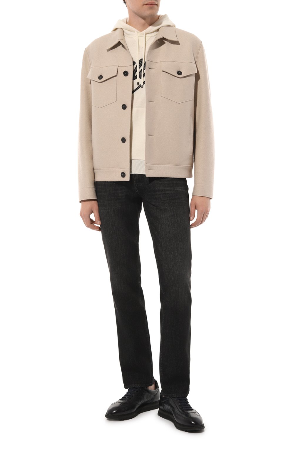 Худи из шерсти и кашемира ZILLI, арт. JSS006M0220VZS000, фото 2