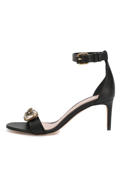 Кожаные босоножки ALEXANDER MCQUEEN, арт. 611731/WHXN2, фото 3