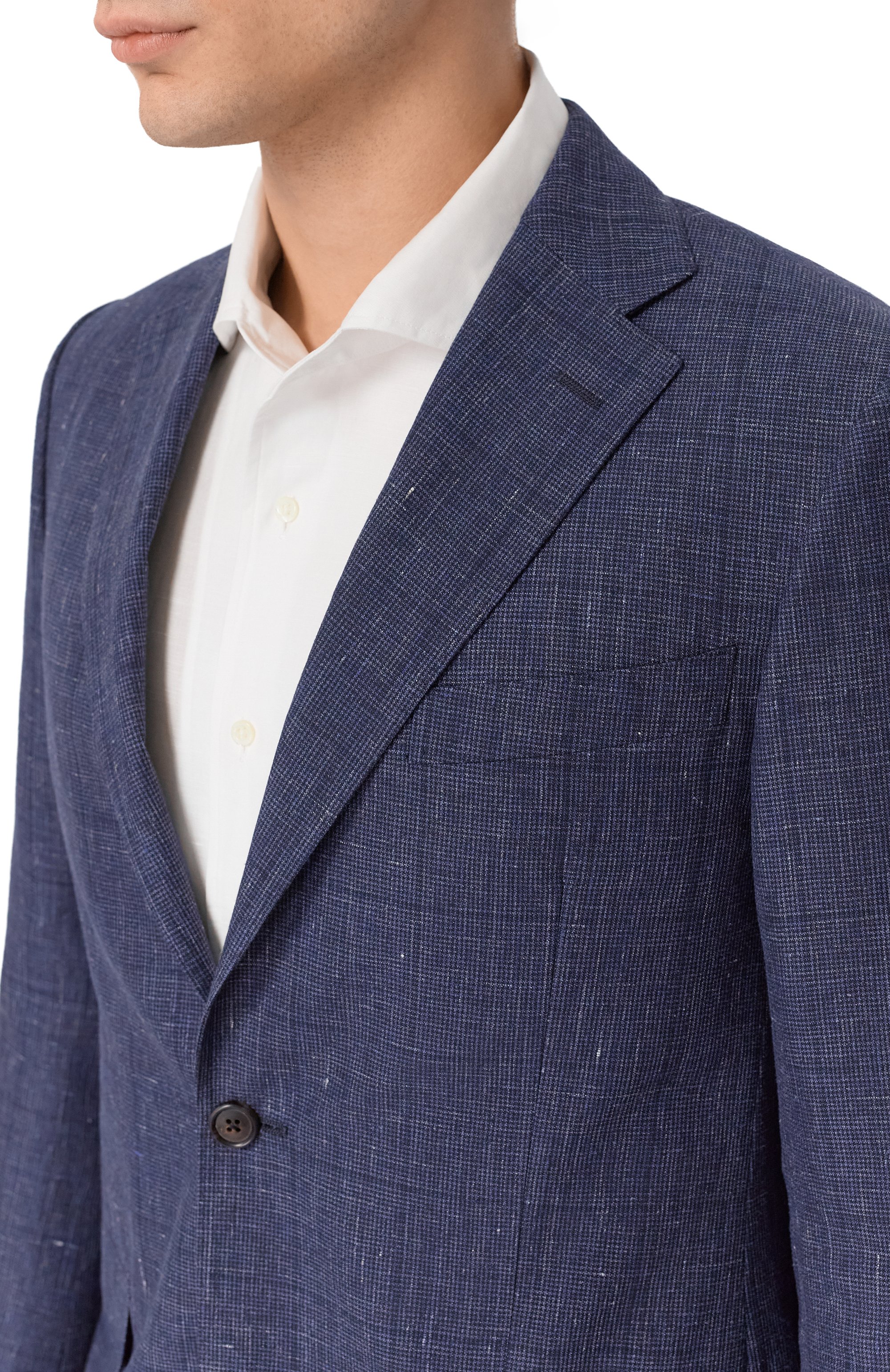 Костюм изо льна и шерсти CORNELIANI, арт. 27X008/2717215_SET, фото 6