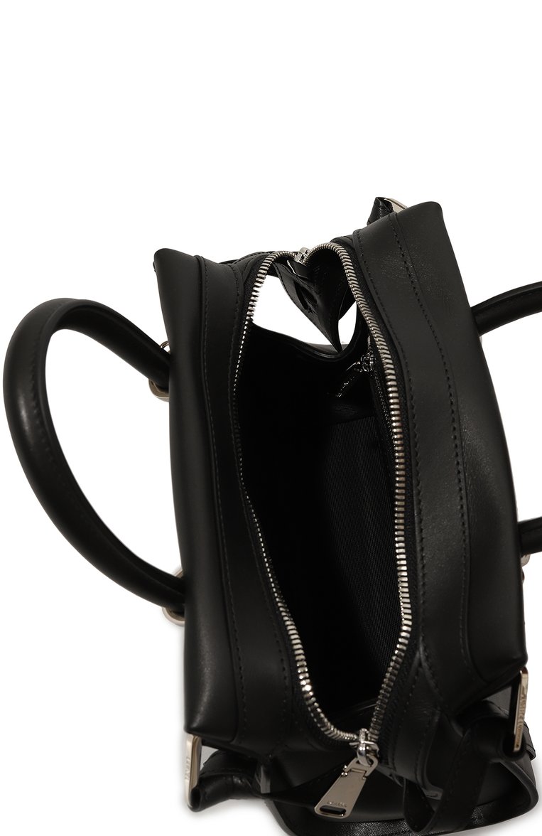 Женская сумка rodeo LANCEL черного цвета, арт. A12338 | Фото 5 (Материал: Натуральная кожа; Размер: small; Ремень/цепочка: На ремешке)