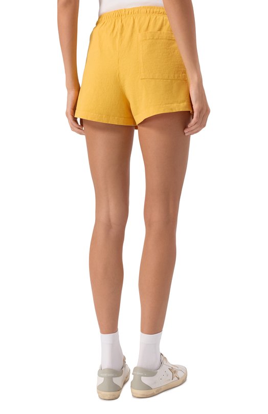 Хлопковые шорты Sporty and Rich SH0376225080R19 Жёлтый  SH0376225080R19 Фото 4