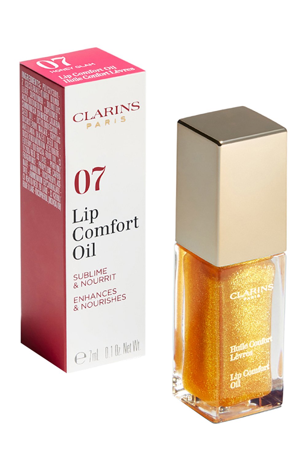 Масло-блеск для губ lip comfort oil 07 (7ml) CLARINS, арт. 80046563, фото 5