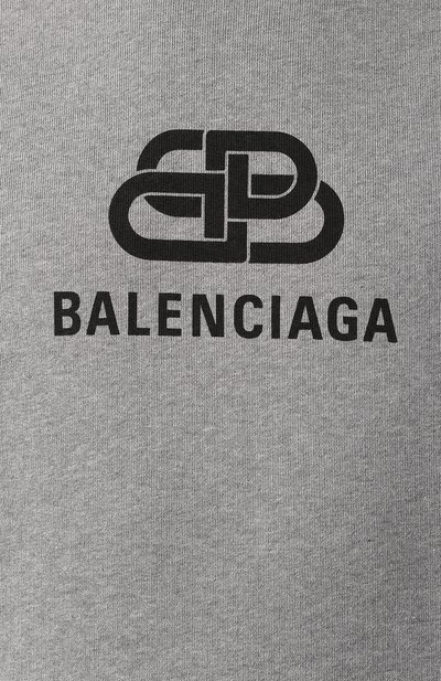 Хлопковое худи BALENCIAGA, арт. 570811/THV78, фото 5