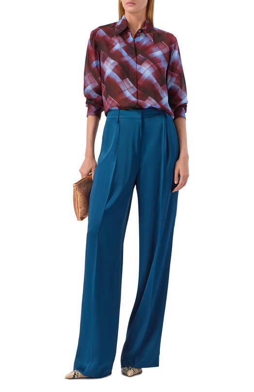 Брюки Dries Van Noten 010922-2070-508 Синий  010922-2070-508 Фото 2