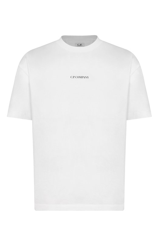 Хлопковая футболка C.P. Company 20CMTS087A/005100W Белый 20CMTS087A/005100W