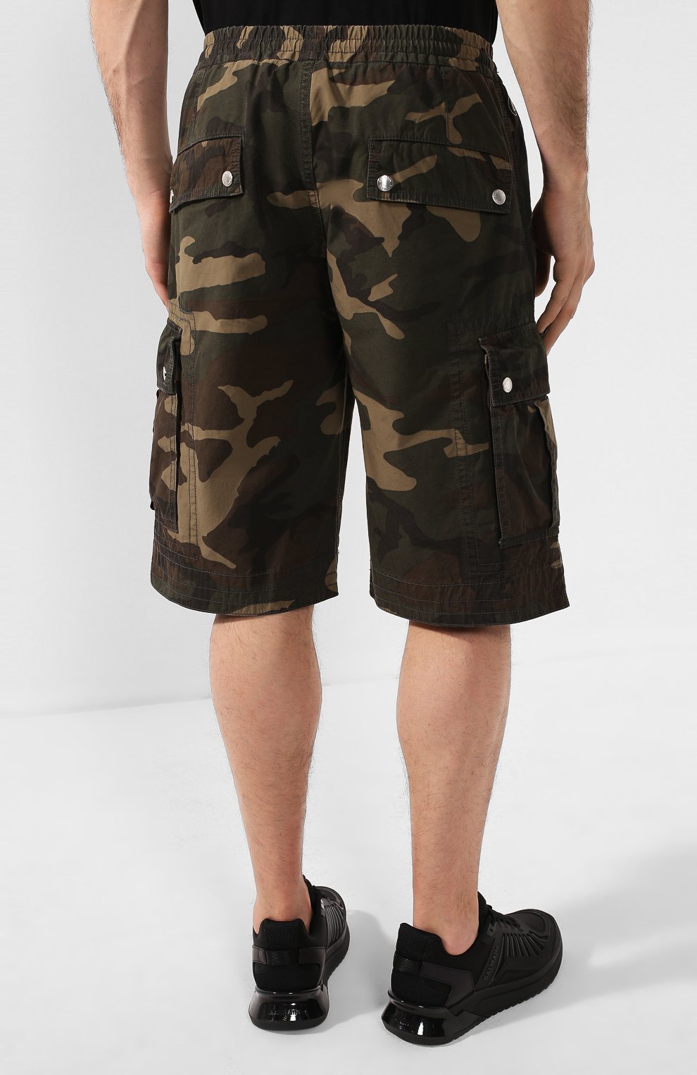 Хлопковые шорты BALMAIN, арт. TH15586/Z084, фото 4