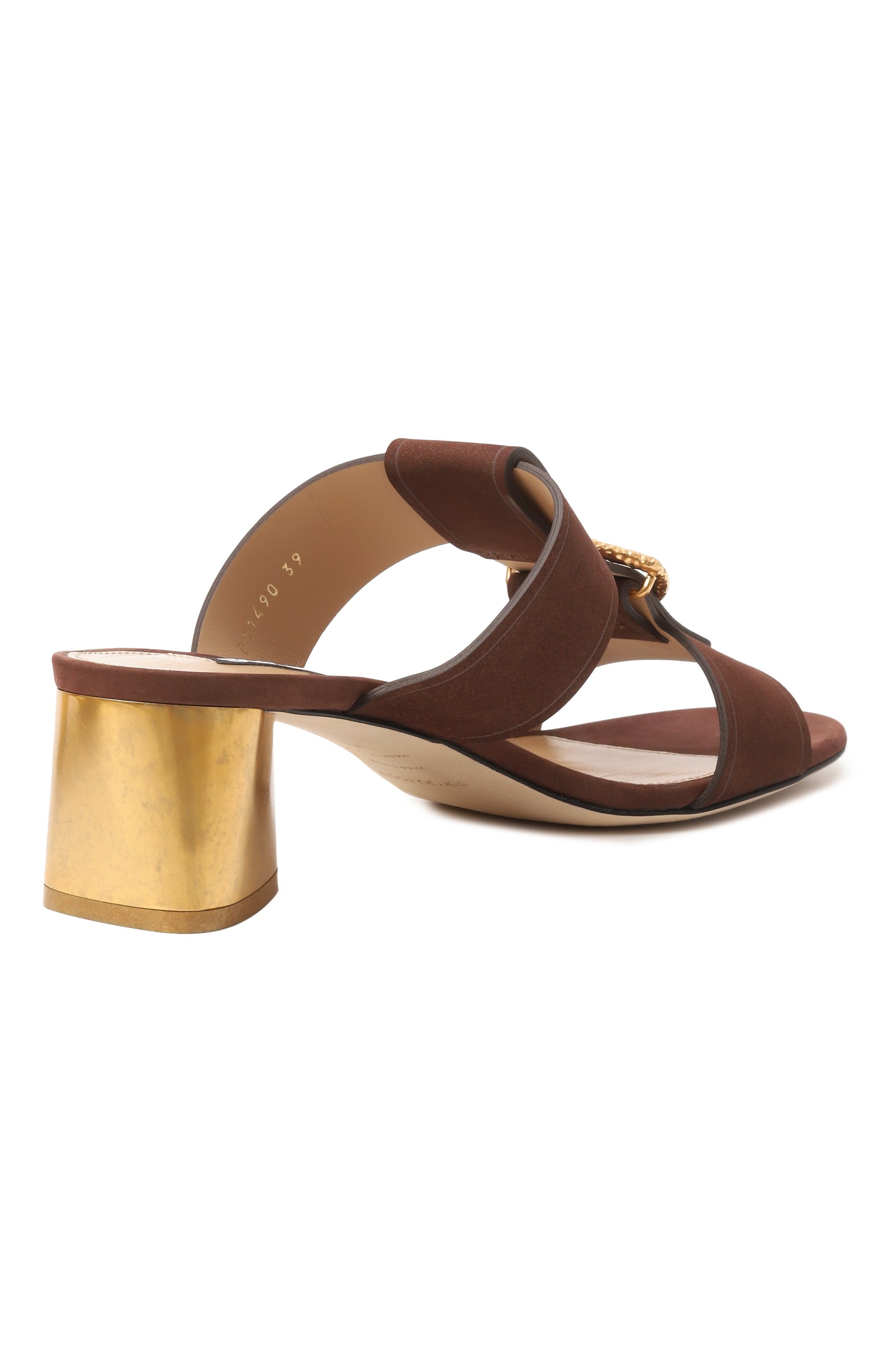 Замшевые мюли sea scale SERGIO ROSSI, арт. B11490/MMVM01, фото 5