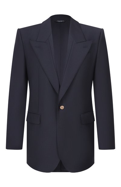 Мужской шерстяной пиджак DOLCE & GABBANA, арт. G2WQ5T/FU2Z8