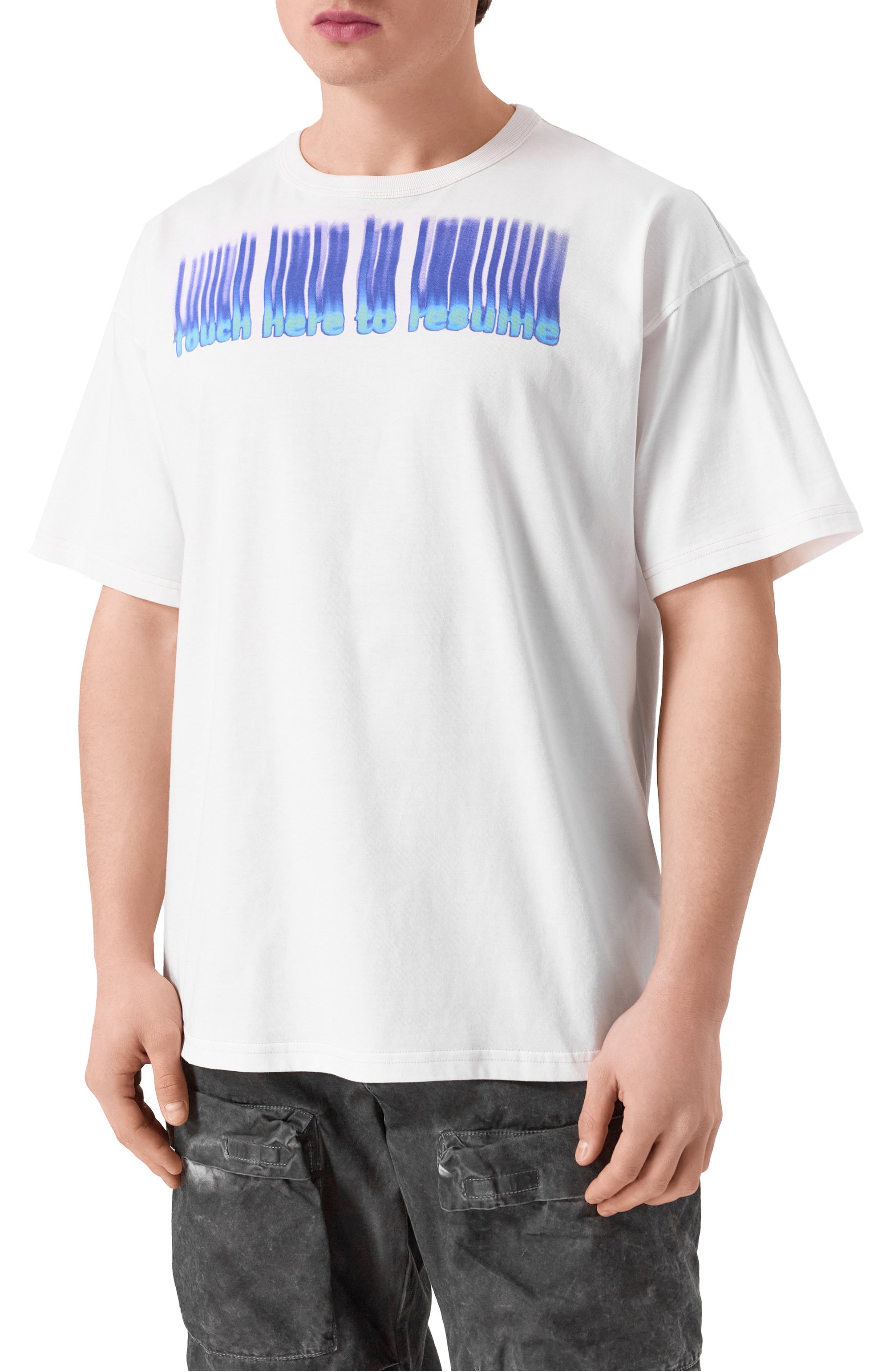 Хлопковая футболка DIESEL, арт. A16616/0AKAK, фото 3