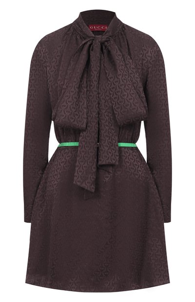 Женское шелковое платье GUCCI, арт. 855769/ZAUDP_001