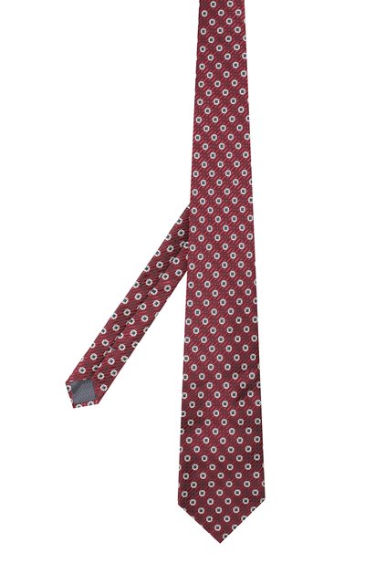 Шелковый галстук с узором ZEGNA, арт. Z4E10/1XW, фото 2