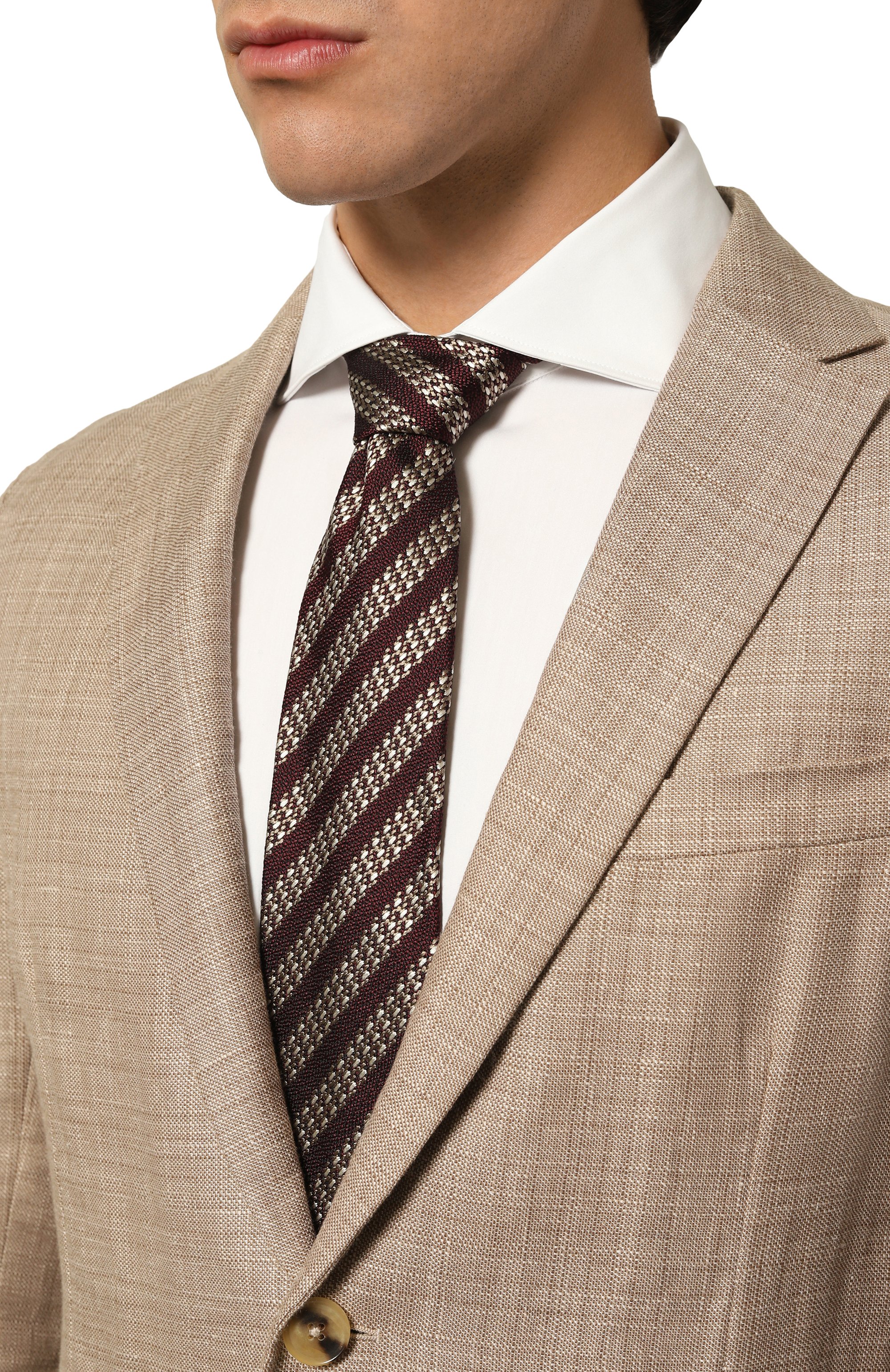 Шелковый галстук ZEGNA, арт. 1P8/Z8D36TA8, фото 2