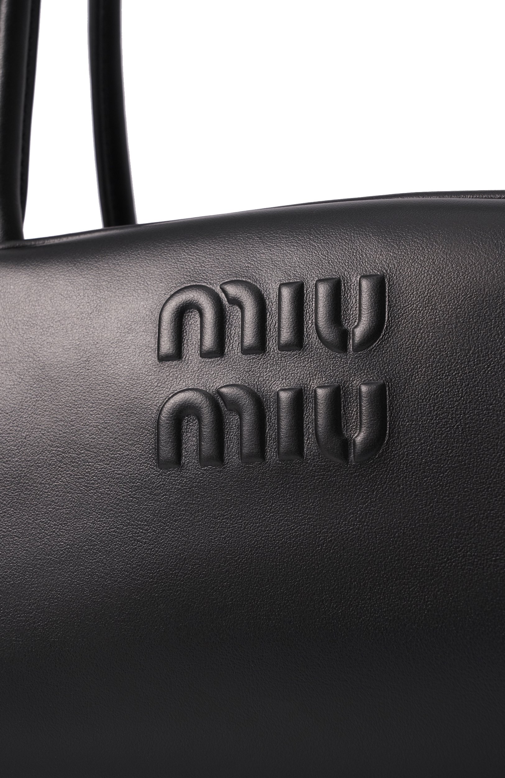 Сумка beau medium MIU MIU черного цвета по цене 416000 руб., арт. 5BB193/2CRW, фото 6 Сумка beau medium MIU MIU, арт. 5BB193/2CRW, фото 6